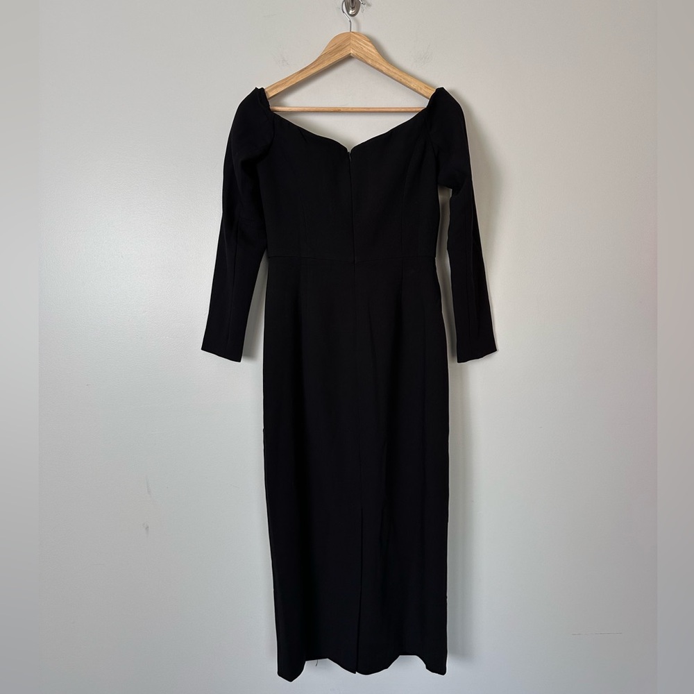 TUCKERNUCK Black Off the Shoulder Alva Dress - Picture 9 of 11